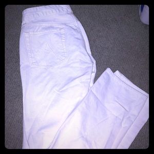 White seven jeans